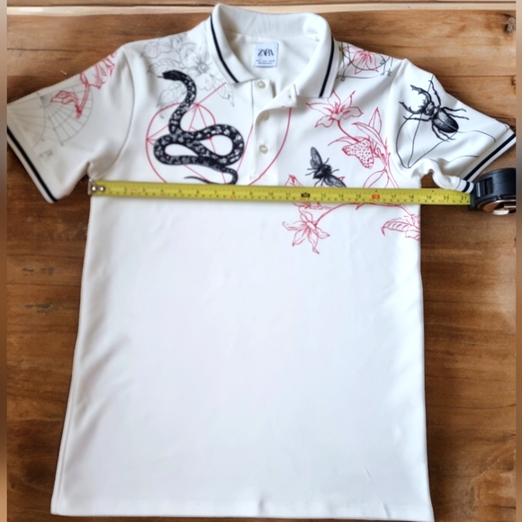 Zara Insect Polo Shirt for Men - Picture 7 of 8